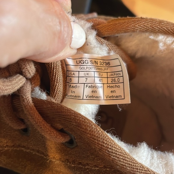 Men’s Ugg size 8 chestnut - Picture 2 of 5